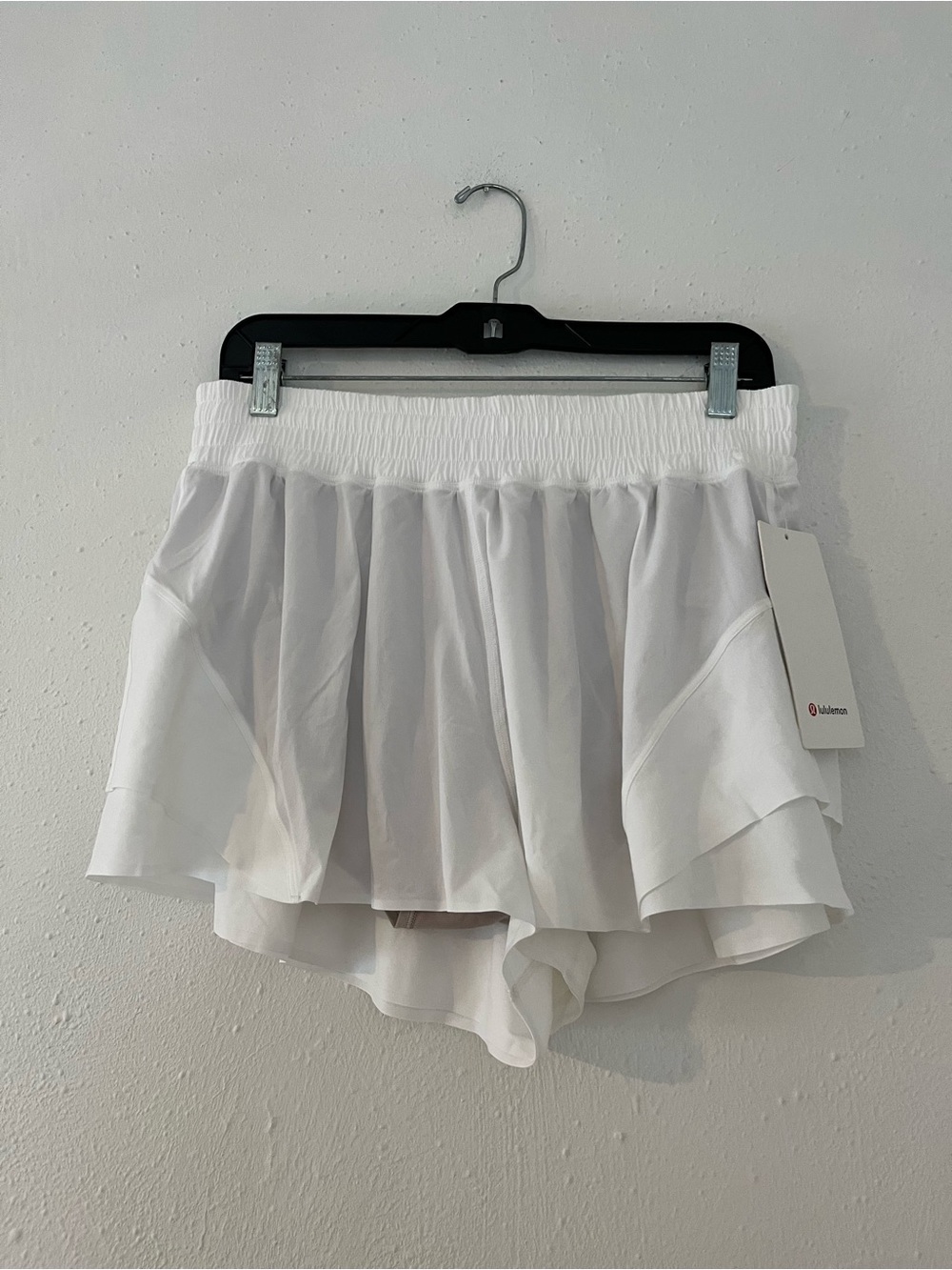 lululemon athletica White Pleated Athletic Skort
